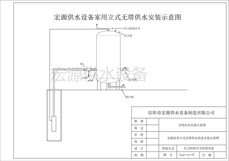 無(wú)塔供水器怎么安裝？